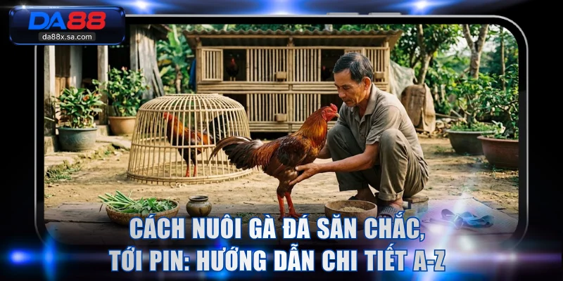 Cách Nuôi Gà Đá
