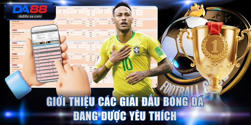 Giới thiệu các giải đấu bóng đá đang được yêu thích