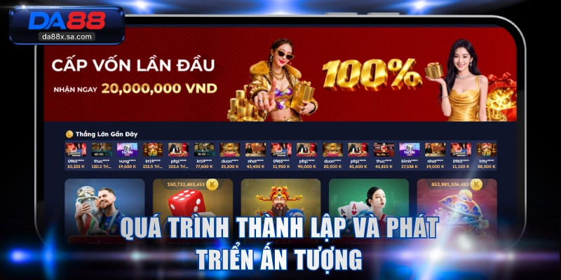 Giới thiệu DA88 với quá trình thành lập và phát triển ấn tượng