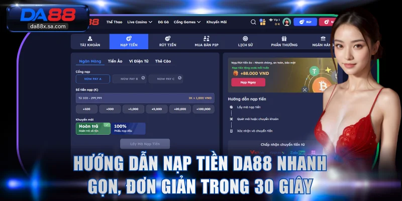 Nạp Tiền DA88