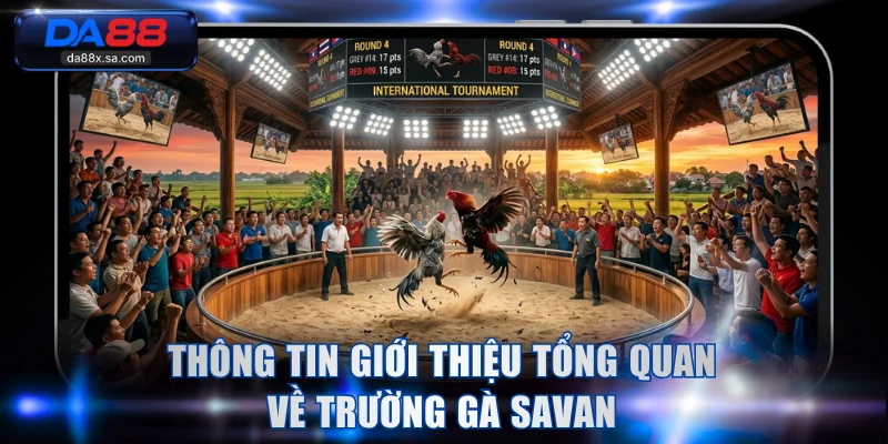 Thông tin giới thiệu tổng quan về trường gà Savan